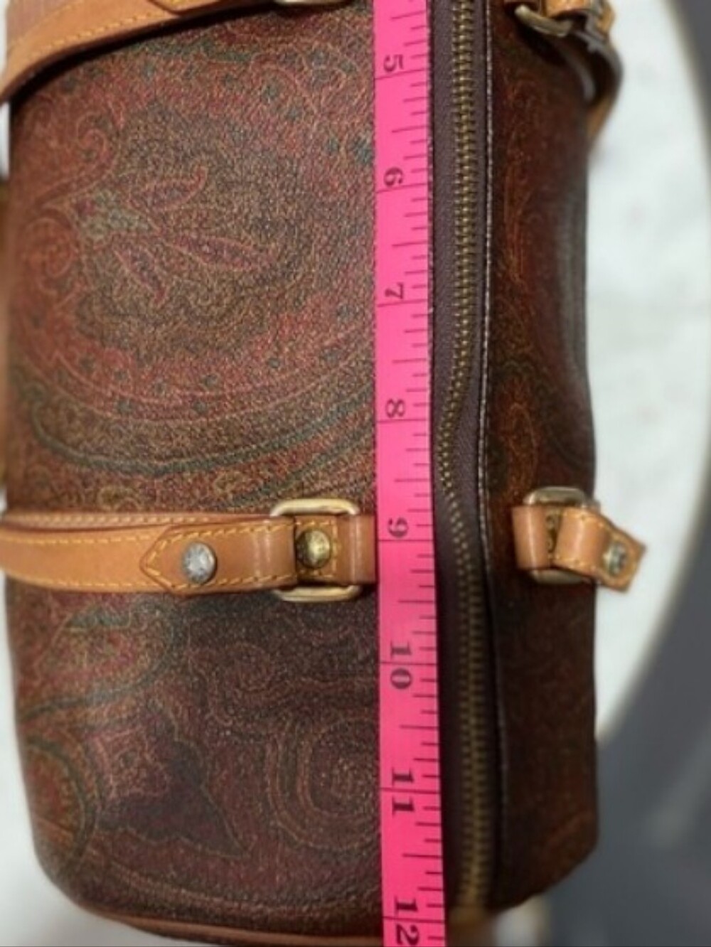 ETRO Paisley Small Barrel Bag NEW - Picture 4 of 8